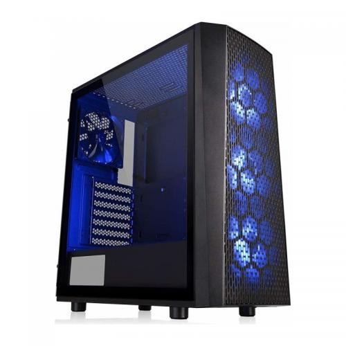 Carcasa Thermaltake Versa J24 Tempered Glass RGB, Fara sursa