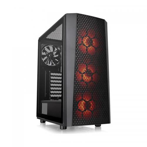 Carcasa Thermaltake Versa J24 Tempered Glass RGB, Fara sursa