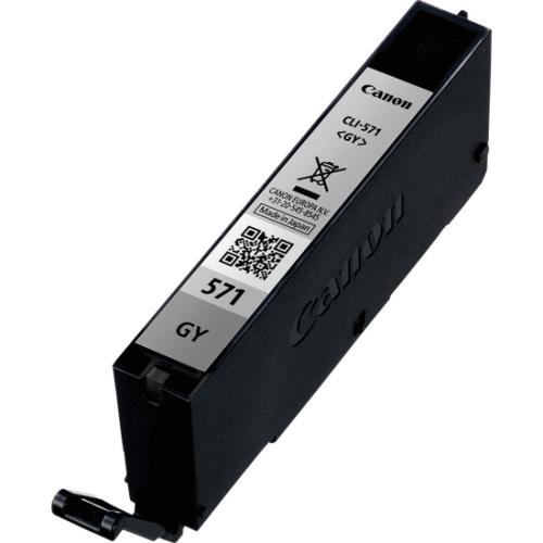 Cartus cerneala Canon CLI-571GY, grey, capacitate 7ml, pentru Canon Pixma MG6850/MG6851, Canon Pixma MG5750/MG5751, Canon Pixma MG7750/MG7751/MG7752.