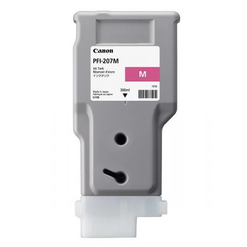 Cartus cerneala Canon PFI-207M, magenta, capacitate 300ml, pentru Canon iPF680/685, iPF780/785