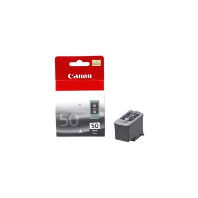 Cartus cerneala Canon PG-50, black, capacitate 22ml / 200 pagini, pentru Canon JX200, JX210, JX210P, JX500, JX510, Pixma IP2200, Pixma MP150, Pixma MP160, Pixma MP170, Pixma MP180, Pixma MP450, Pixma MP460, Pixma MX300, Pixma MX310.