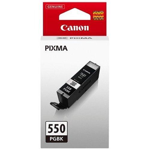 Cartus cerneala Canon PGI-550 PGBK, pigment black, capacitate 15ml, pentru Canon Pixma IP7250, Pixma IP8750, Pixma IX6850, Pixma MG5450, Pixma MG5550, Pixma MG6350, Pixma MG6450, Pixma MG7150, Pixma MX925.