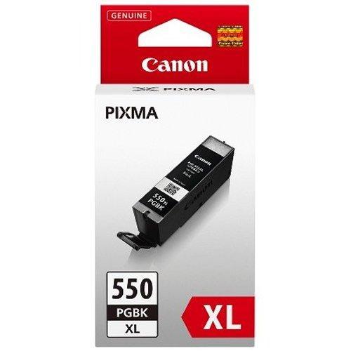 Cartus cerneala Canon PGI-550XL PGBK, pigment black, capacitate 22ml, pentru Canon Pixma IP7250, Pixma IP8750, Pixma IX6850, Pixma MG5450, Pixma MG5550, Pixma MG6350, Pixma MG6450, Pixma MG7150, Pixma MX925.