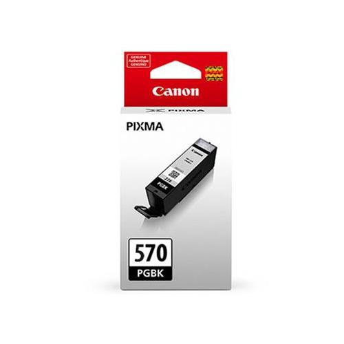 Cartus cerneala Canon PGI-570 PGBK, pigment black, capacitate 15ml, pentru Canon Pixma MG6850/MG6851, Canon Pixma MG5750/MG5751, Canon Pixma MG7750/MG7751/MG7752.
