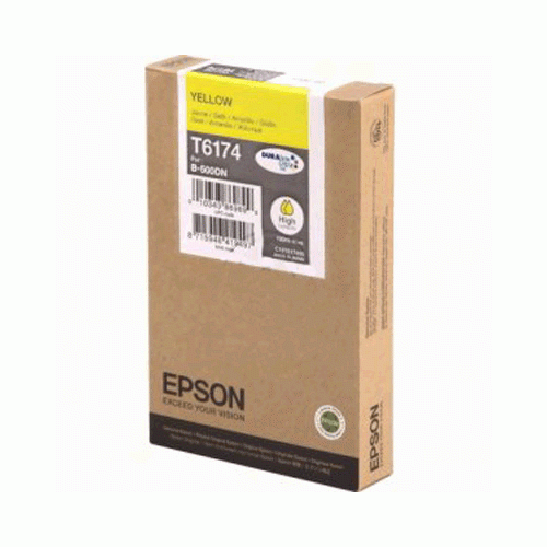 Cartus cerneala Epson T6174, yellow, capacitate 100ml / 7000 pagini, pentru Business B500DN / B510DN