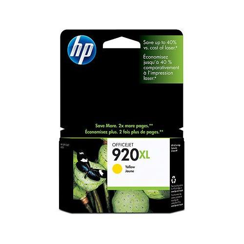 Cartus cerneala HP CD974AE, yellow, 6 ml, OfficeJet 6000, OfficeJet 6500 ,OfficeJet 6500 Wireless, OfficeJet 6500A E-AIO, OfficeJet 6500A PlusE-AIO, OfficeJet 7000, OfficeJet Pro 7500A, NR.920XL