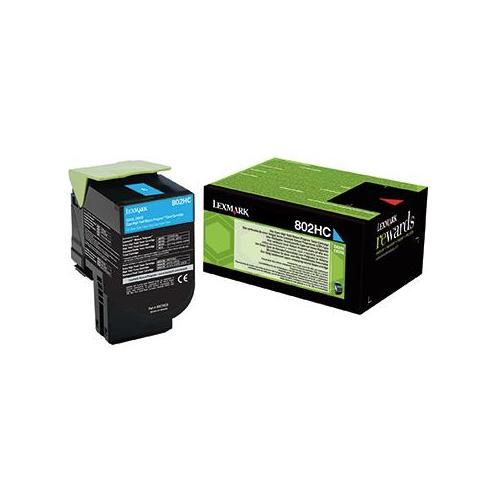 Toner Lexmark 80C2XCE, cyan, 4 k, CX510de , CX510de Statoil ,CX510dhe , CX510dthe