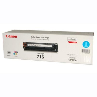Toner Canon CRG716C, cyan, capacitate 1500 pagini, pentru LBP5050, LBP5050n