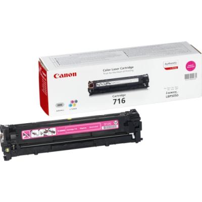 Toner Canon CRG716M, magenta, capacitate 1500 pagini, pentru LBP5050, LBP5050n