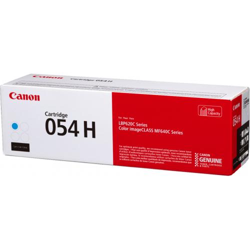 Toner Canon CRG054H cyan, High yeld, capacitate 2.3k pagini, pentru LBP62x, MF64x.