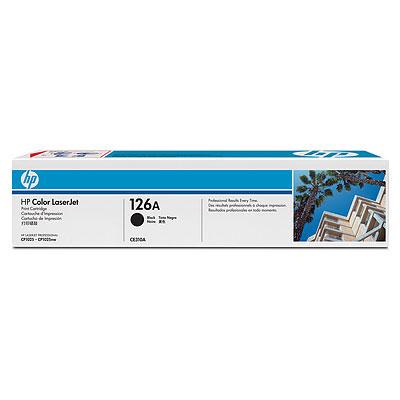 Toner HP CE310A, black, 1.2 k, LaserJet Pro 100 M175A, LaserJetPro 100 M175NW, LaserJet Pro CP1025, LaserJet Pro CP1025NW, Laserjet ProM275