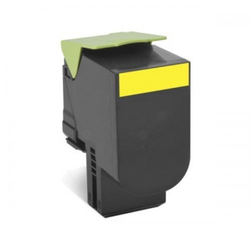 Toner Lexmark 80C2SY0, yellow, 2 k, CX310dn , CX310n , CX410de ,CX410de with 3 year Onsite Service , CX410dte , CX410e , CX510de ,CX510de Statoil , CX510dhe , CX510dthe