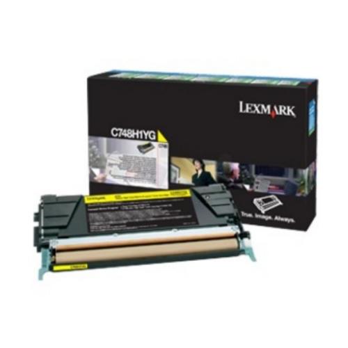 Toner Lexmark C748H3YG, yellow, 10 k, C748de , C748dte , C748e