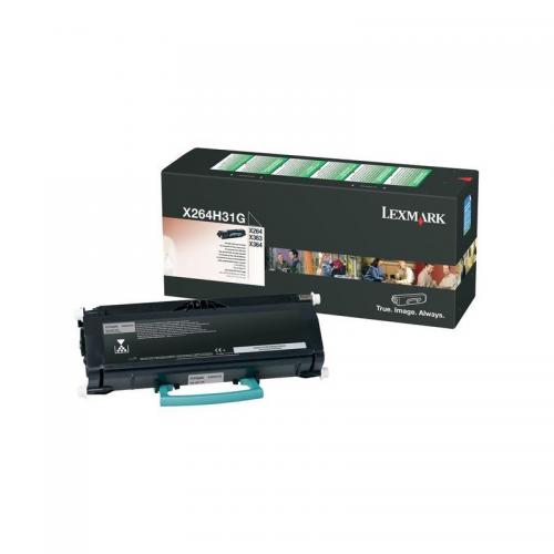 Toner Lexmark X264H31G, black, 9 k, X264dn , X363dn , X364dn ,X364dw