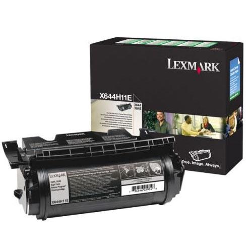 Toner Lexmark X644H11E, black, 21 k, X642e , X644e , X644e withNo Modem , X646dte , X646dte with No Modem , X646e , X646ef