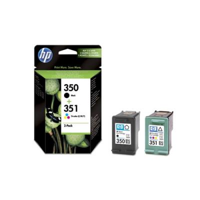 Cartuse cerneala HP 350/351 Negru / Color - SD412EE