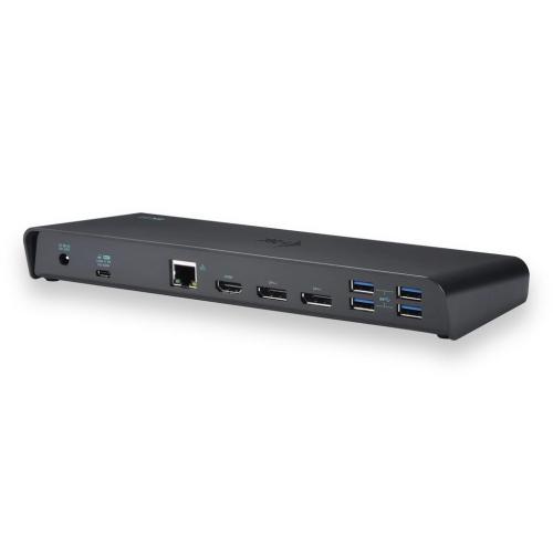 Docking Station I-tec CATRIPLE4KDOCKPD, Black