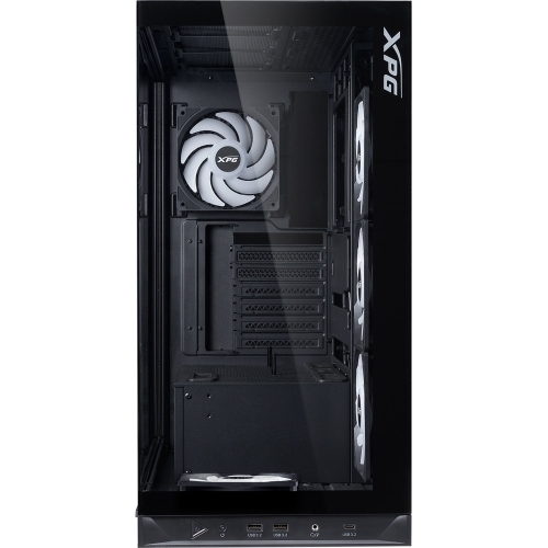 Carcasa XPG Invader X BTF Black, Fara sursa