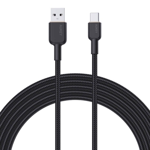 Cablu de date AUKEY CB-NAC2, USB-C - USB, 1.8 m, Black