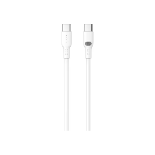 Cablu de date Havit CB6279, USB-C male - USB-C male, 1 m, White