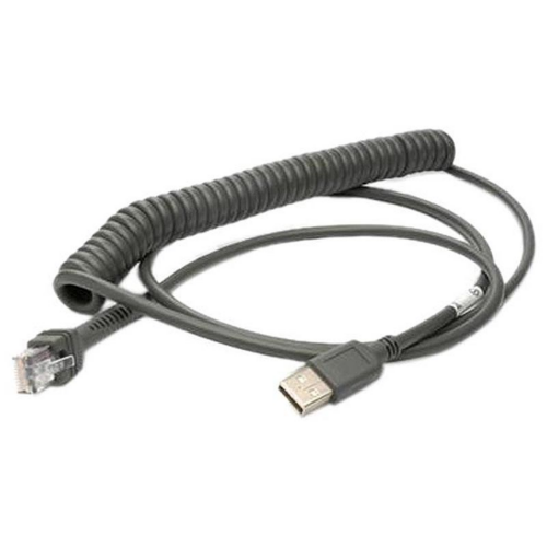Cablu USB Zebra CBA-U32-C09ZAR, USB-A, 2.74 m, Black