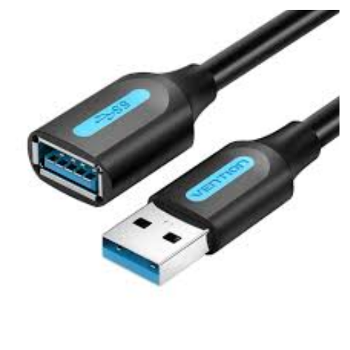 Cablu Vention CBHB, USB 3.0 male - USB 3.0 female, 0.5 m, Black