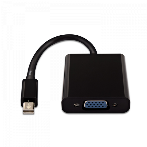 Adaptor V7 CBL-MV1BLK-5E, Mini DisplayPort male - VGA female, Black