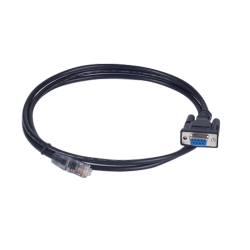 Cablu Serial Moxa CBL-RJ45SF9-150, RJ45 - DB9 female, 1.5 m, Black