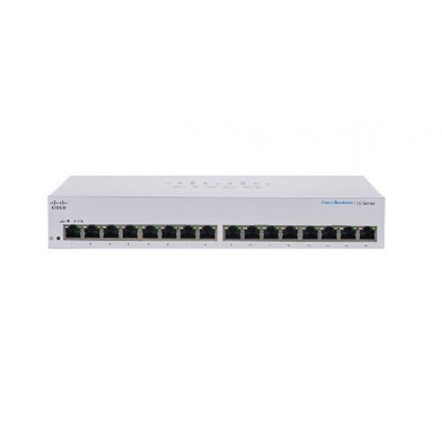 Switch Cisco CBS110-16PP, 16 porturi, POE