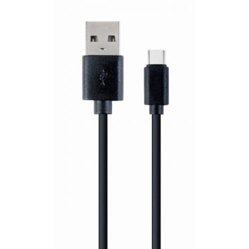 Cablu de date Gembird CC-USB2-AMCM-1M-1, USB - USB-C, 1m, Black