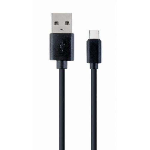 Cablu de date Gembird CC-USB2-AMCM-1M, USB 2.0 - USB-C, 1m, Black