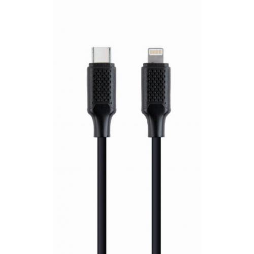 Cablu de date Gembird CC-USB2-CM8PM-1.5M, USB-C - Lightning, 1.5m, Black