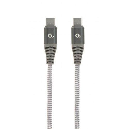 Cablu de date Gembird CC-USB2B-CMCM100-1.5M, USB-C - USB-C, 1.5m, Gray