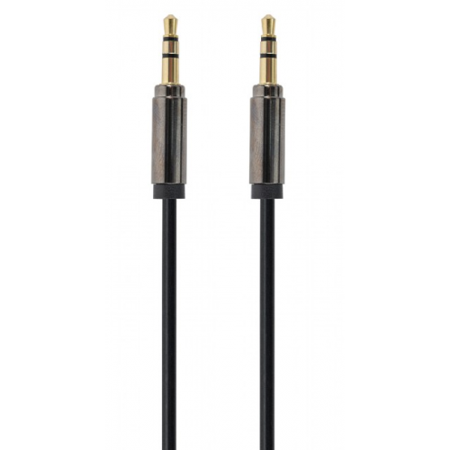 Cablu stereo Gembird CCAP-444-0.75M, 3.5mm jack - 3.5mm jack, 0.75m, Black