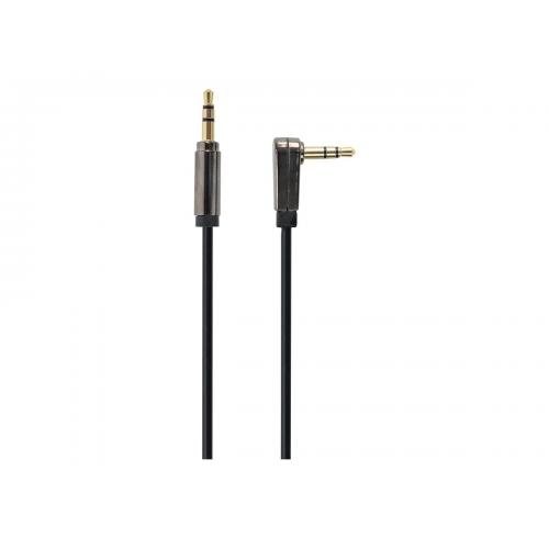 Cablu audio Gembird CCAPB-444L-1M, 3.5mm male Jack - 3.5mm male Jack, 1m, Black