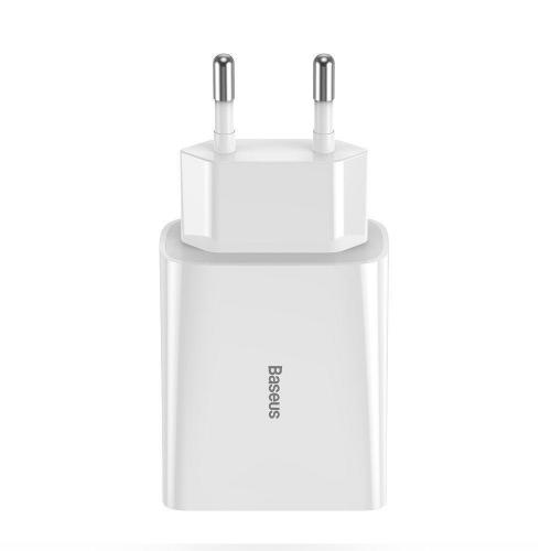 Incarcator retea Baseus Speed Mini CCFS-SN02, 1x USB-C, 3A, White