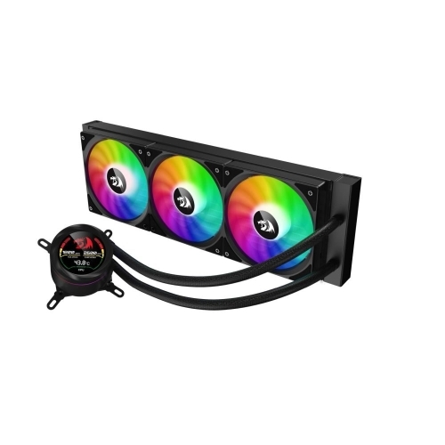 Cooler procesor Redragon CCW-1017, ARGB LED, 3 x 120 mm, Black