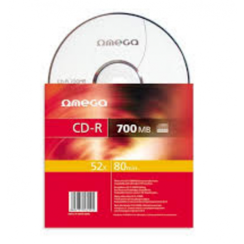 CD-R Omega 52x, 700MB, 1buc, Safe Pack