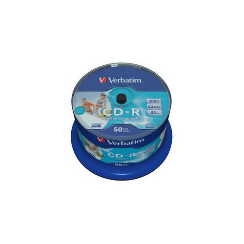 CD-R Verbatim 52X, 700MB, 50buc, Spindle