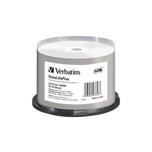 CD-R Verbatim 52x, 700MB, 50buc, Spindle