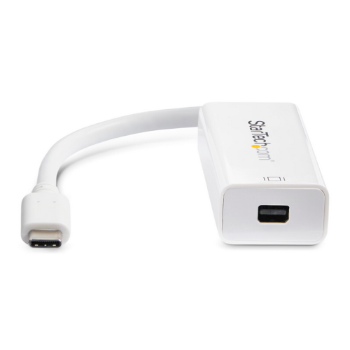 Adaptor Startech CDP2MDP, USB-C male - Mini DisplayPort female, White