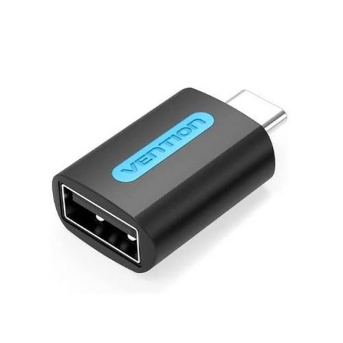 Adaptor USB Vention CDTB0, USB-C male - USB 2.0 female, Black