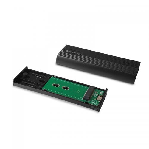 Rack Extern SSD Chieftec CEB-M2C-TL, USB 3.2 Tip C, M.2