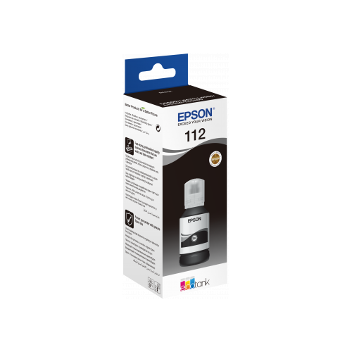 Cartus cerneala Epson 112 ECOTANK , pigment black, capacitate 127ml, pentru L6570.