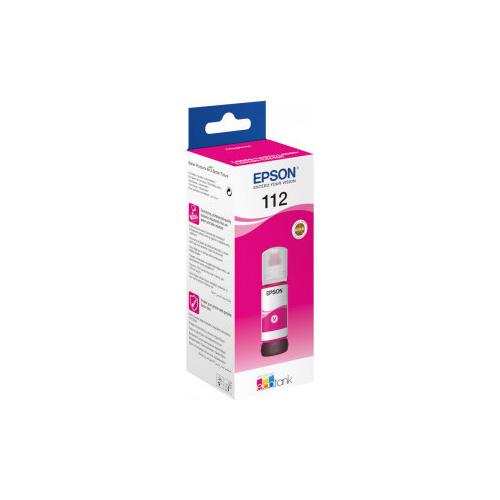 Cartus cerneala Epson 112 ECOTANK , pigment magenta, capacitate 70ml, pentru L6570.