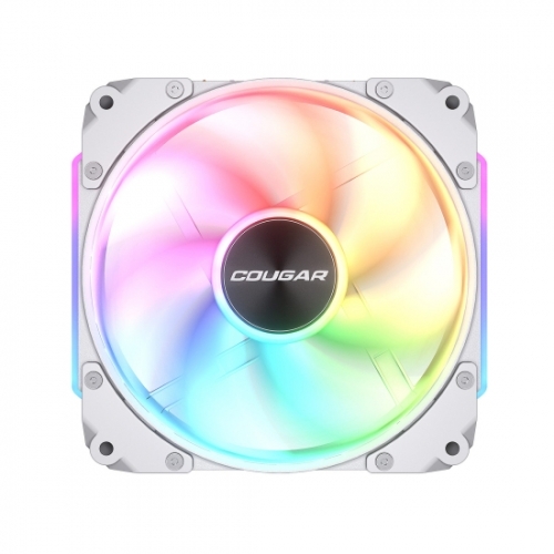 Ventilator Cougar Apolar 120 ARGB, ARGB LED, 120mm, White