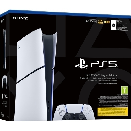 Consola Sony PlayStation 5 Slim Digital Edition, 825GB, White