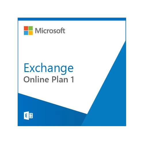 Microsoft Exchange Online (Plan 1), 1 User, 1Year