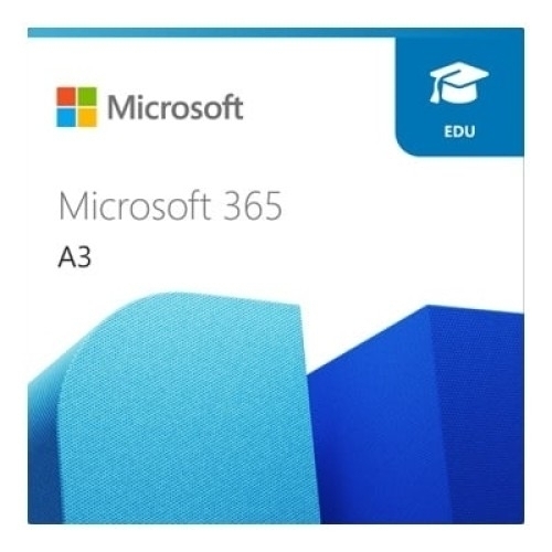 Microsoft Office 365 A3 Education for Faculty, Multilanguage, Electronic, 1 User, Subscriptie Anuala, Plata Lunara