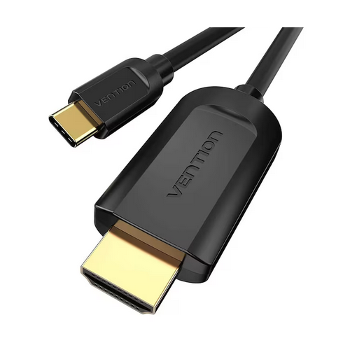 Cablu Vention CGUBH, HDMI male - USB-C male, 2 m, Black